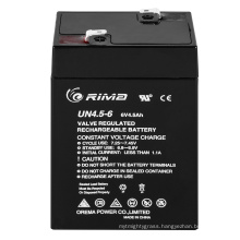 Maintenance-free VRLA Battery for Emergency Light 6V4.5ah